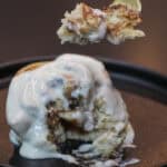 Delicious cinnamon rolls with cream cheese frosting, perfect for breakfast or dessert. Freshly baked, gooey, and flavorful.